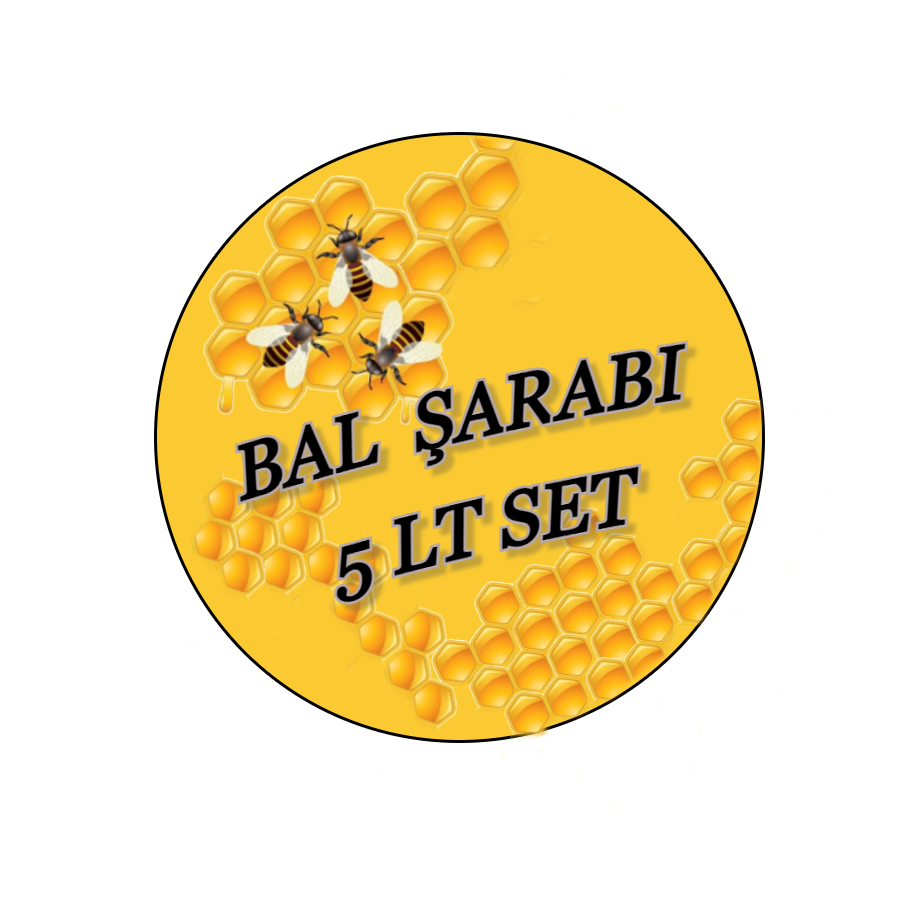 BAL ŞARABI 5 LT SET