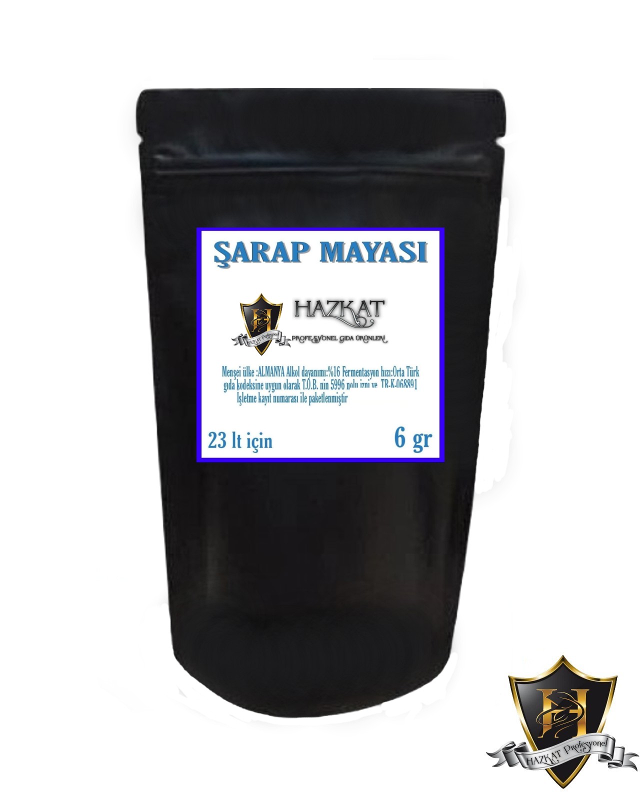 Şarap Mayası 23 lt için-ALMAN ORTA HIZ -