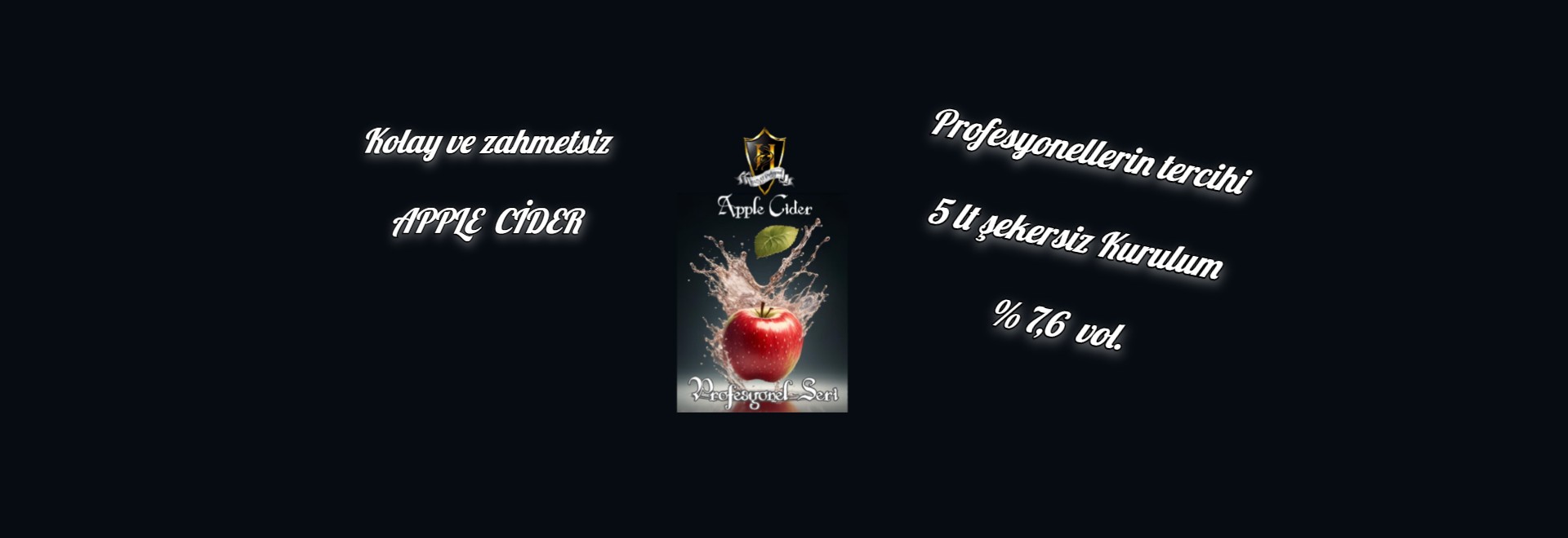 Aplle Cider 5 lt Şekersiz Kurulum Başarılı Sepete Eklendi